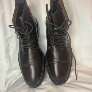 H&M Men's Brown Leather Boots